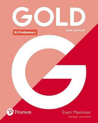 Gold New Edition B1 Preliminary Exam Maximiser without Key - Jacky Newbrook,Lynda Edwards