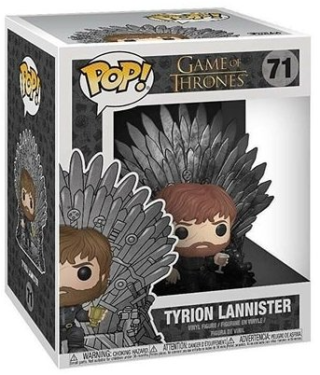 Funko POP Deluxe: Game of Thrones S10 - Tyrion Sitting on Iron Throne - neuveden