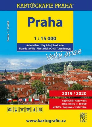 Praha – Velký atlas, 1 : 15 000 - neuveden