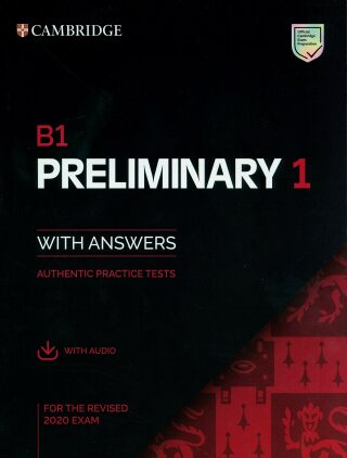 B1 Preliminary 1 for revised exam from 2020 Student´s Book with Answers with Audio - neuveden