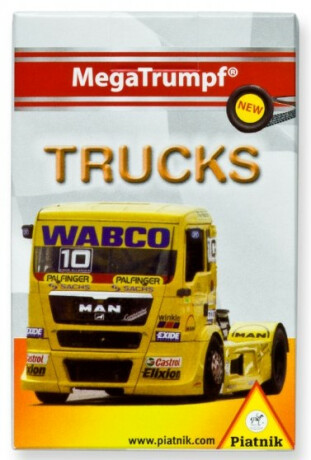 Piatnik Kvarteto - Kamiony (papírová krabička) - neuveden