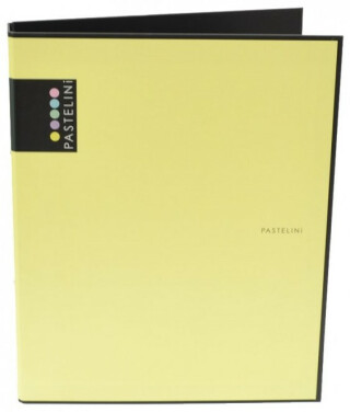 Pořadač A4 lamino R25-4kr. PASTELINI žlutá - neuveden