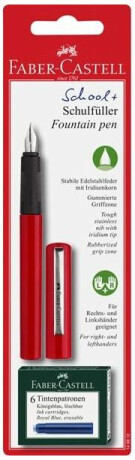 Faber - Castell Bombičkové pero červené + 6 bombiček - neuveden