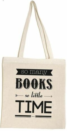 Plátěná taška Tote Bag - So many books, so little time - 