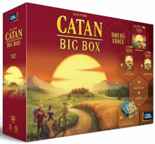 Catan - Big Box - druhá edice - neuveden