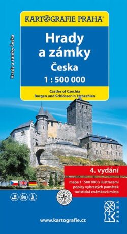 Hrady a zámky Česka 1:500 000 - neuveden
