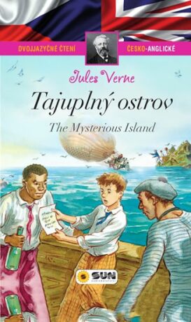 Tajuplný ostrov - Dvojjazyčné čtení Č-A - Jules Verne