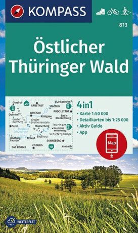 Östlicher Thüringer Wald 813 NKOM - neuveden