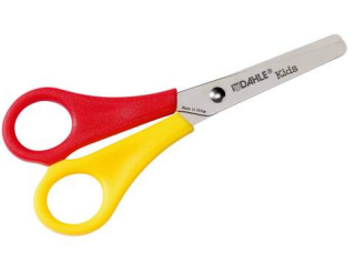 Dahle dětské nůžky s kulatou špičkou 13 cm pro leváky - neuveden