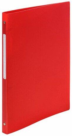 Pořadač 4 kroužek A4 20 mm - červený - neuveden