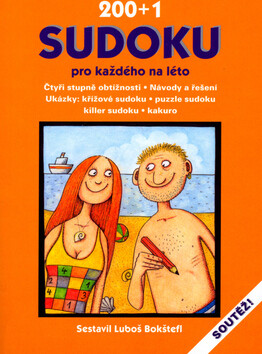 200+1 Sudoku pro každého na léto - Luboš Bokštefl