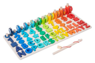 2Kids Toys Multifunkční deska vkládačka 5v1 - 