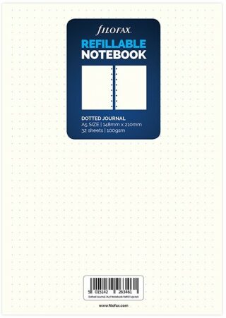 Notebook Filofax A5 - Tečkované papíry (A5) - neuveden