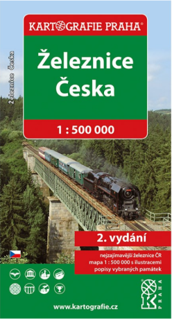 Železnice Česka 1 : 500 000 - neuveden