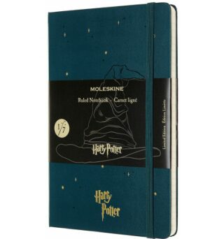 Moleskine Harry Potter zápisník zelený L, linkovaný - neuveden