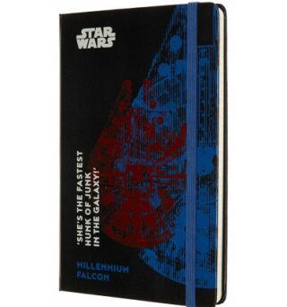 Moleskine Star Wars zápisník L Falcon, linkovaný - neuveden