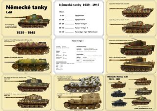 Německé tanky 1.díl  1939-1945 - 