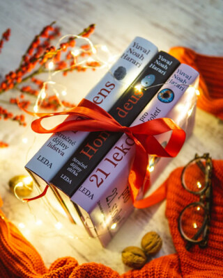 3x Harari - Sapiens, Homo deus a 21 lekcí pro 21. století - dárkový box (komplet) - Yuval Noah Harari