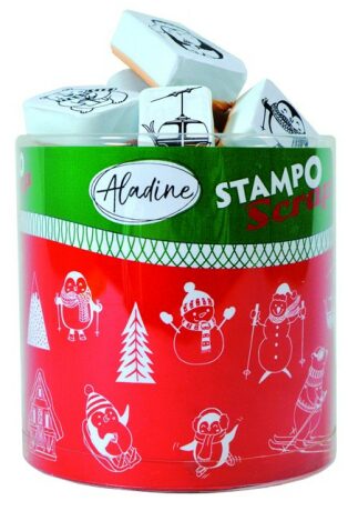 Stampo Scrap ALADINE Zimní hrátky - 