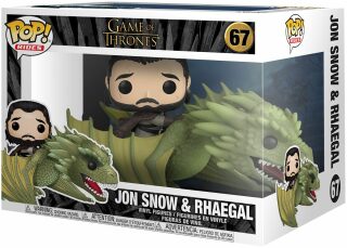 Funko POP Rides: Game of Thrones S11 - Jon Snow w/Rhaegal - neuveden