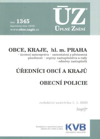 ÚZ 1345 Obce, Kraje, hl. m. Praha, Úředníci obcí a krajů, Obecní policie - neuveden
