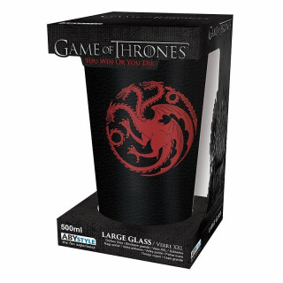 Sklenice Game of Thrones - Targaryen 400 ml - neuveden