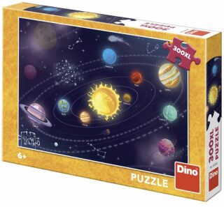Puzzle 300XL Dětská sluneční soustava - neuveden