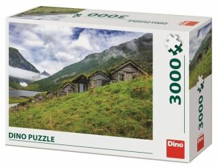 Puzzle Norangsdalen Valley 3000 dílků - neuveden
