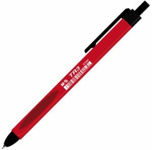 Kuličkové pero TR3 Plus semi červené - 