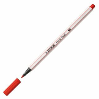 Fixa STABILO Pen 68 brush červená karmínová - neuveden