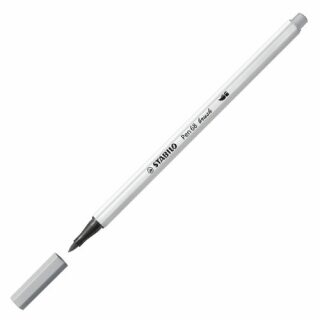 Fixa STABILO Pen 68 brush šedá střední - neuveden
