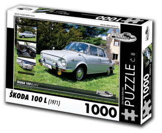 Puzzle ŠKODA 100 L (1971) - 1000 dílků - neuveden