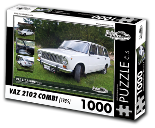 Puzzle VAZ 2102 COMBI (1985) - 1000 dílků - neuveden