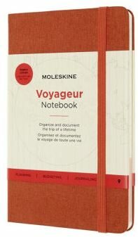 Moleskine Zápisník Voyageur oranžový - neuveden