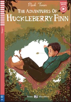 Teen ELI Readers 1/A1: The Adventures Of Huckleberry Finn + Downloadable Multimedia - Mark Twain