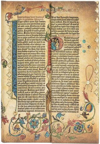 Zápisník Paperblanks - Gutenberg Bible Parabole - Mini linkovaný - neuveden