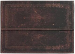 Desky na dokumenty Paperblanks - Old Leather Black Moroccan Bold A4 - neuveden