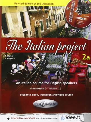 The Italian Project 2a Student´s book  Workbook + DVD video + CD Audio 1 - Telis Marin