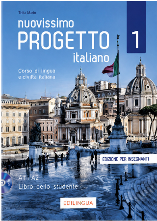 Nuovissimo Progetto italiano 1 Libro dell'insegnante (+1 DVD) - Telis Marin