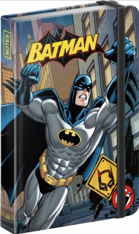 Notes Batman - Power, linkovaný, 11 × 16 cm - neuveden