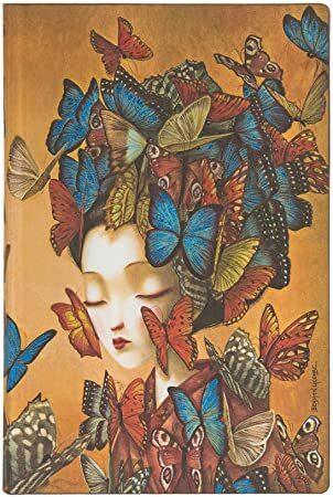 Zápisník Paperblanks - Madame Butterfly - Mini linkovaný - 
