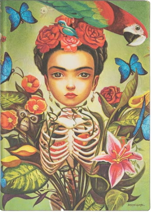 Zápisník Paperblanks - Frida - Midi nelinkovaný - 
