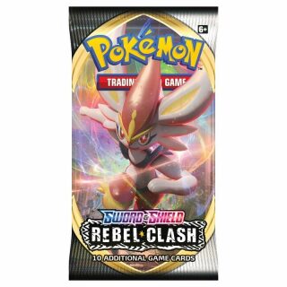 Pokémon TCG: SWSH02 Rebel Clash Booster - neuveden