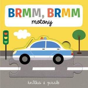 BRMM, BRMM motory Knižka s puzzle - Beatrice Tinarelli