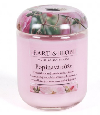 Svíčka Heart & Home - Popínavá růže (115 g) - 