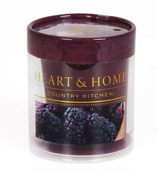 Svíčka Heart & Home bez obalu - Šťavnaté moruše bez obalu (52 g) - 