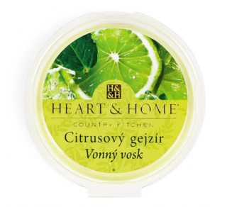 Vonný vosk Heart & Home - Citrusový gejzír (26 g) - 