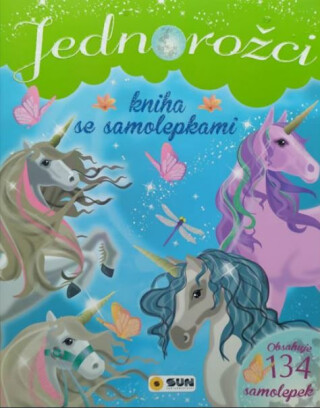 Jednorožci II. - kniha se samolepkami - neuveden