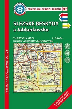 Slezské Beskydy,Jablunkovsko /KČT 97 1:50T Turistická mapa - neuveden