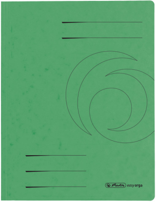 Desky A4 Easy orga  3klopy, zelené - 